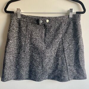 Bershka Casual Tweed Mini Skirt